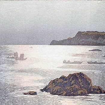 Amazon.co.jp: 吉田博 版画 大原海岸 1928年 56x36cm 大判